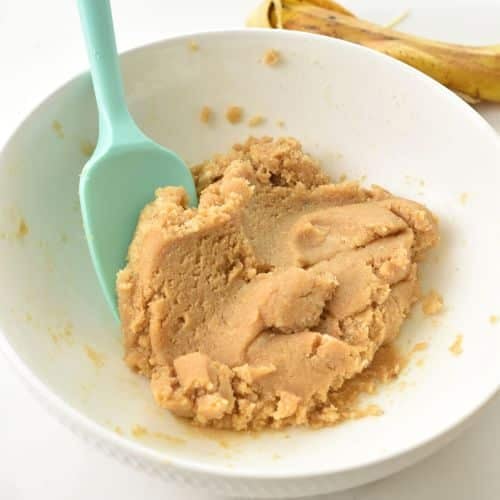 Peanut Butter Banana Cookie natter in a bowl.