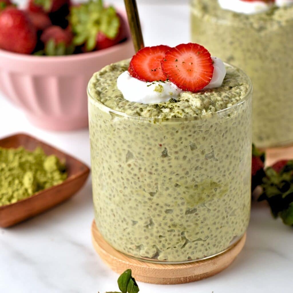 Matcha Chia Pudding