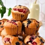 Mixed Berry Muffins