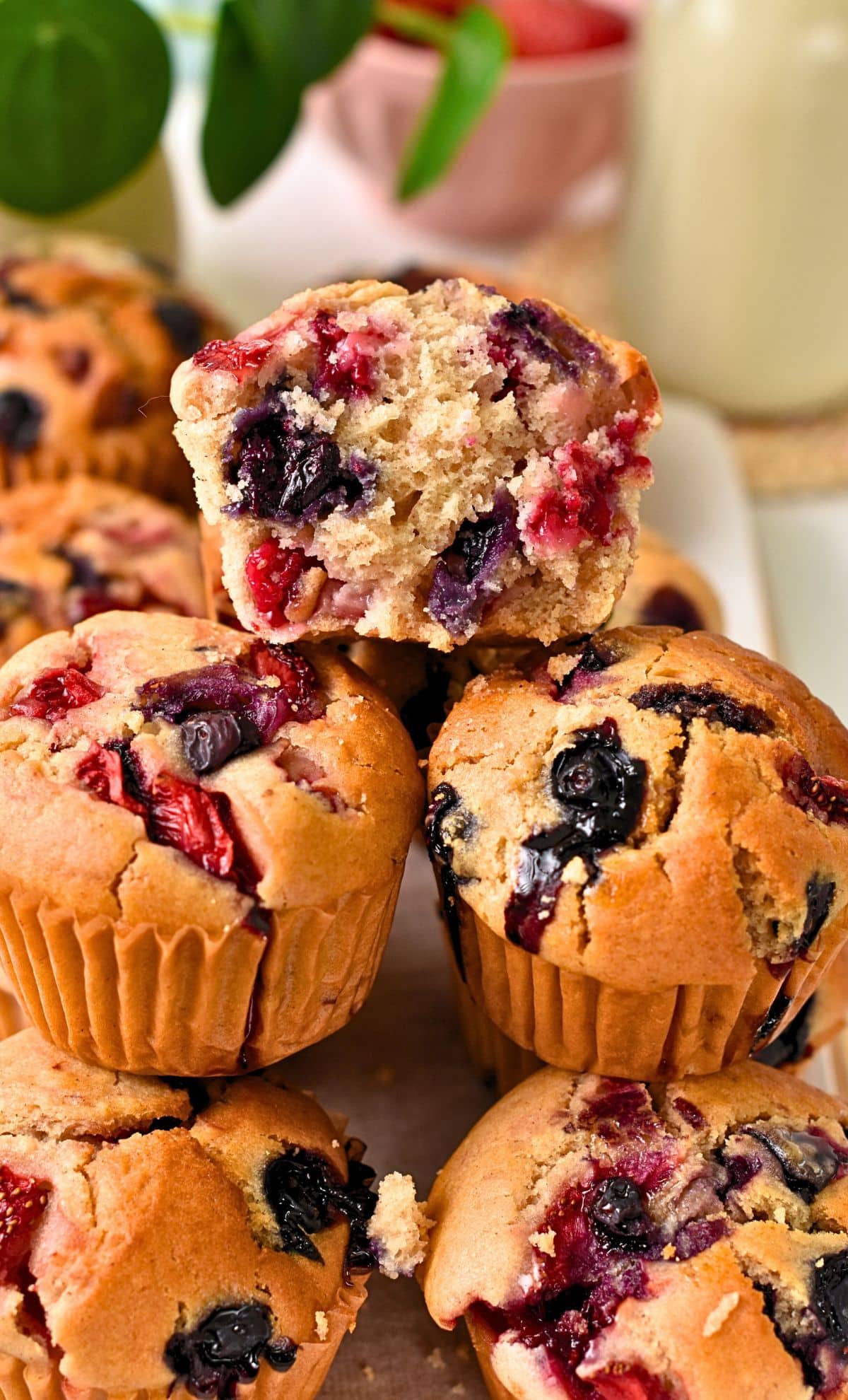 Mixed Berry Muffins