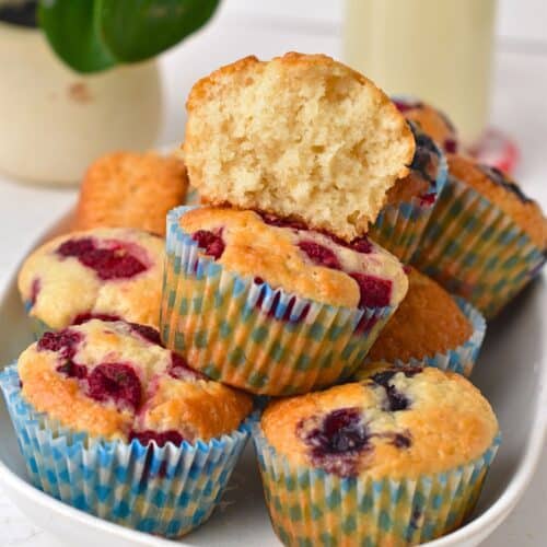 Yogurt Muffins (4 Ingredients)
