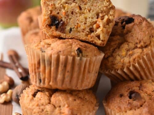 Applesauce Carrot Muffins