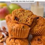 Applesauce Carrot Muffins