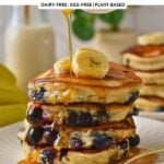Blueberry Banana Pancakes