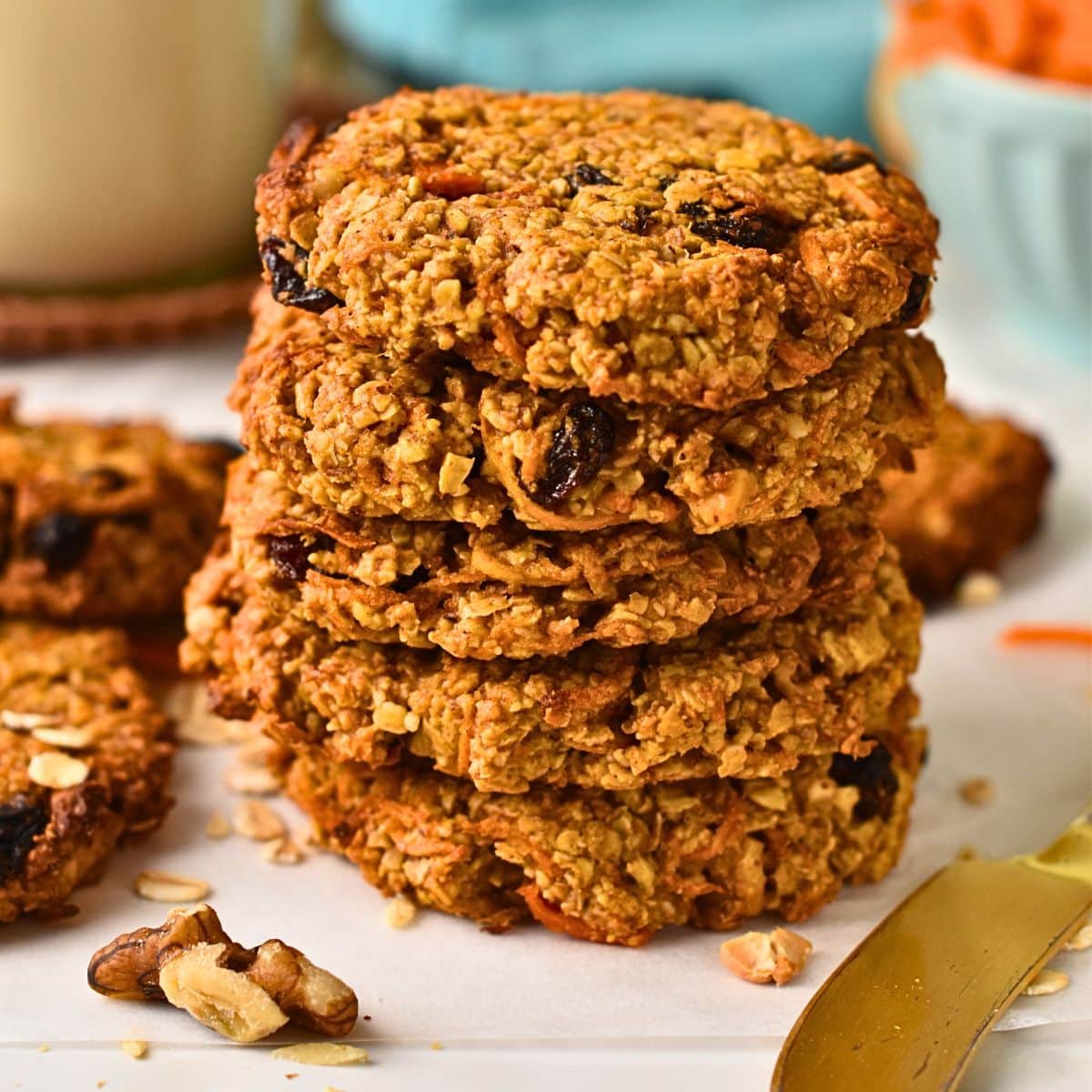 Carrot Oatmeal Cookies