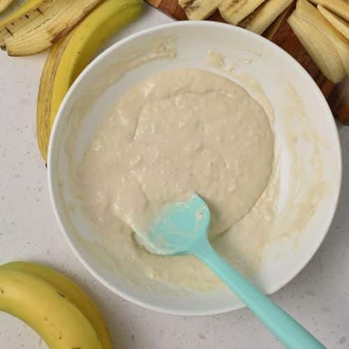 Batter for the fritters.