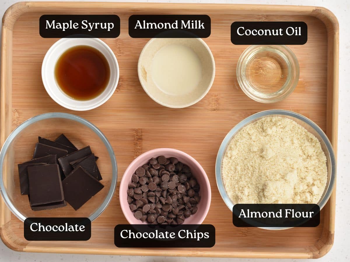 Ingredients for Cookie Dough Bark
