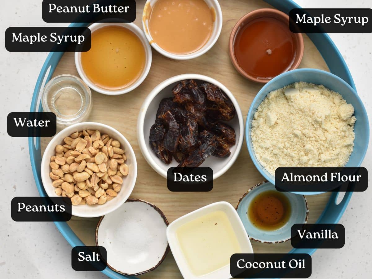 Ingredients for Healthy Snickers