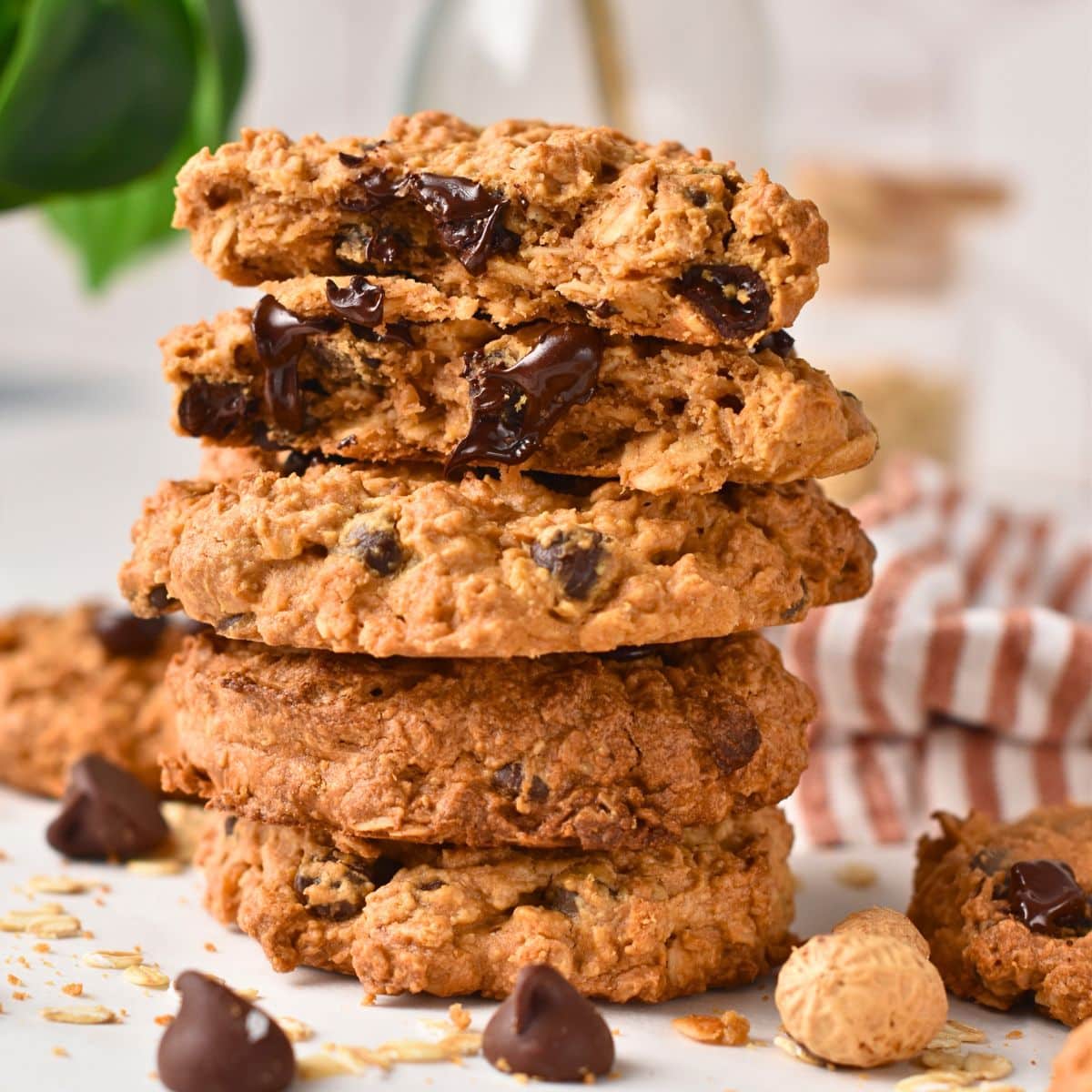Peanut Butter Oatmeal Cookies