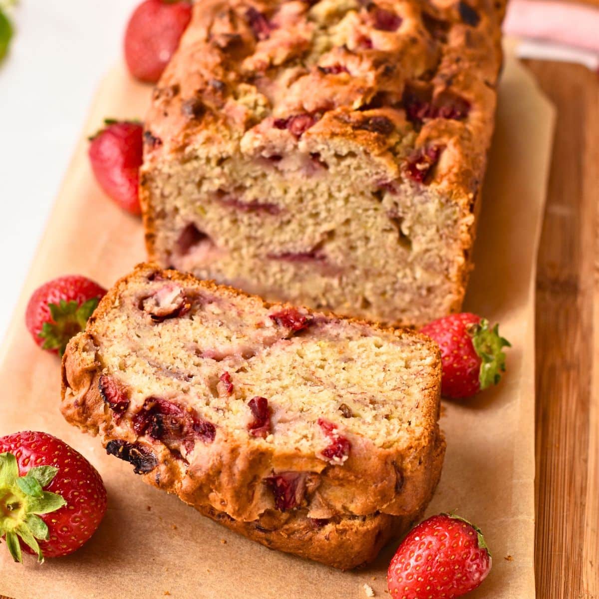 Strawberry Banana Bread