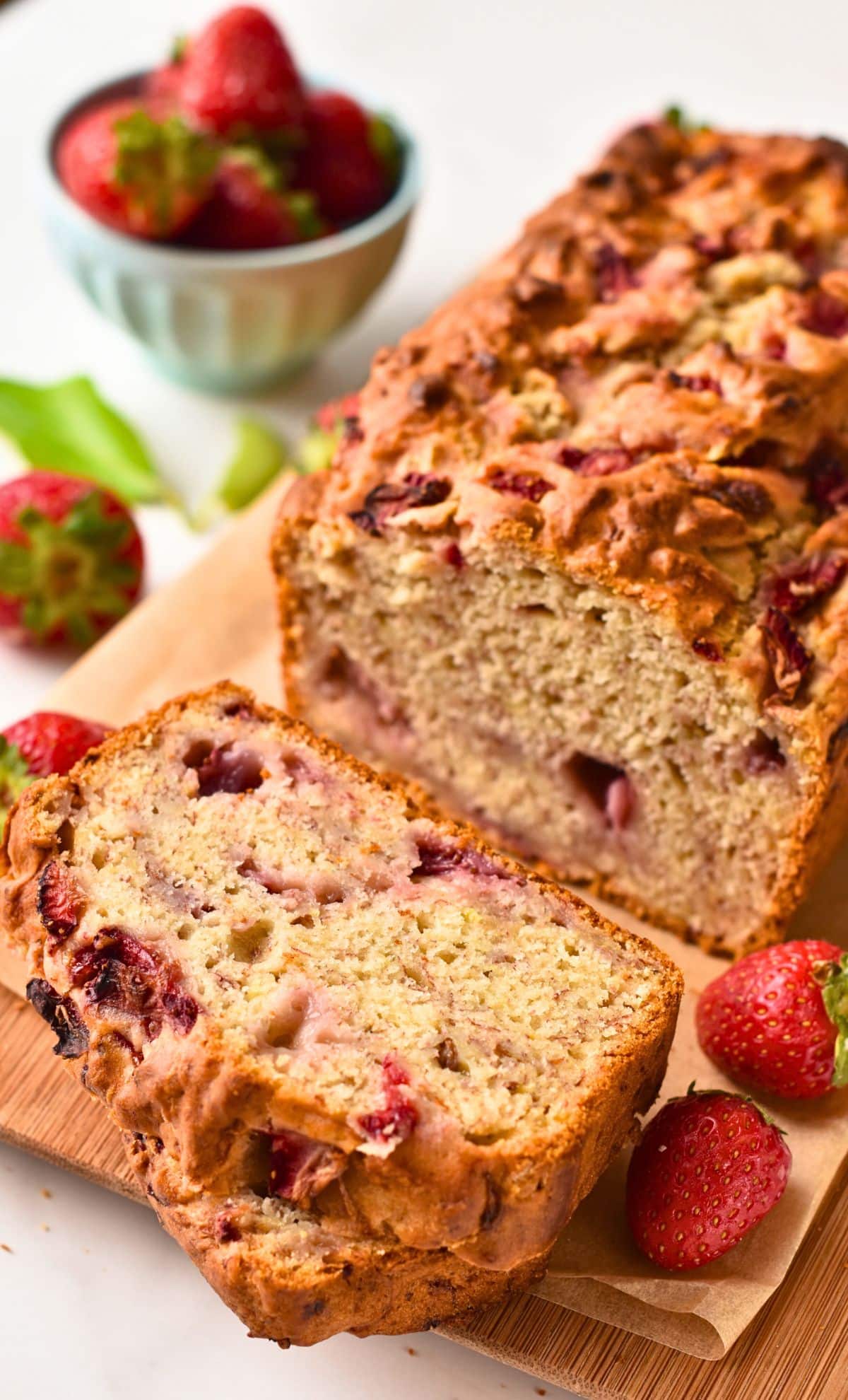Strawberry Banana Bread