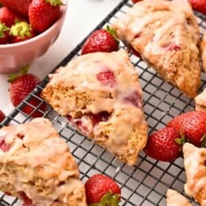 Strawberry Scones