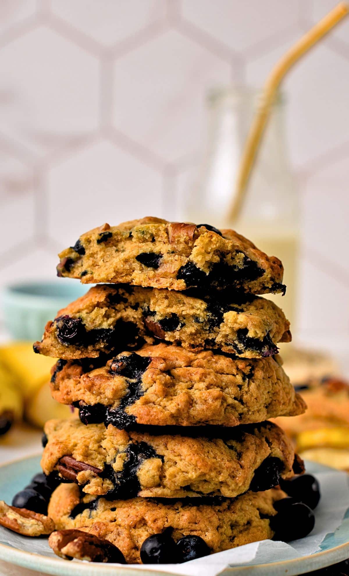 Blueberry Banana Cookies