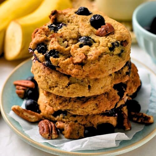 Blueberry Banana Cookies
