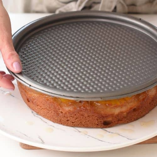 Flipping Easy Pineapple Upside Down Cake