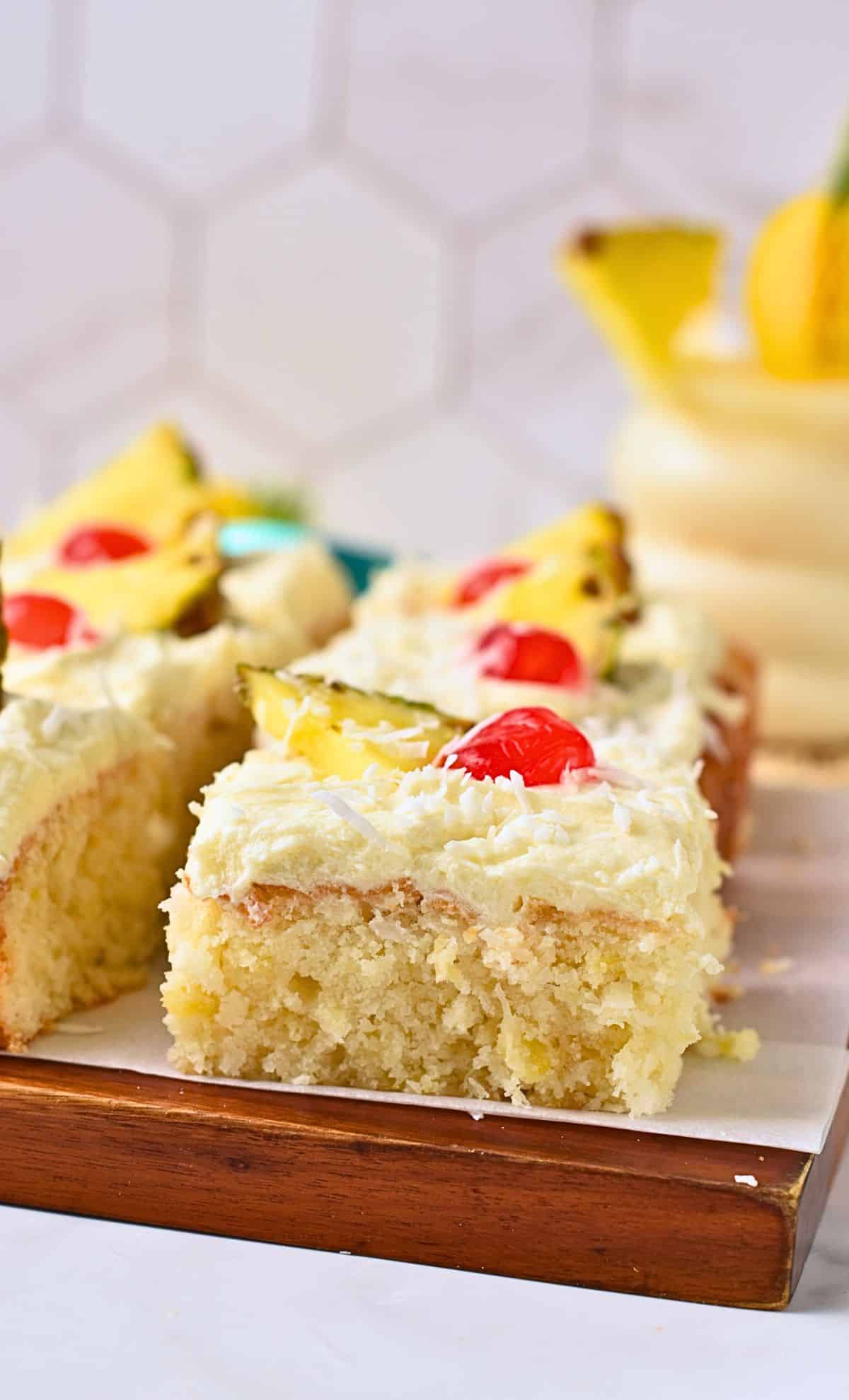 Pineapple Coconut Cake