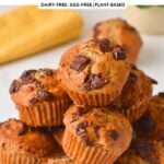 Banana Bread Chocolate Chips Muffins