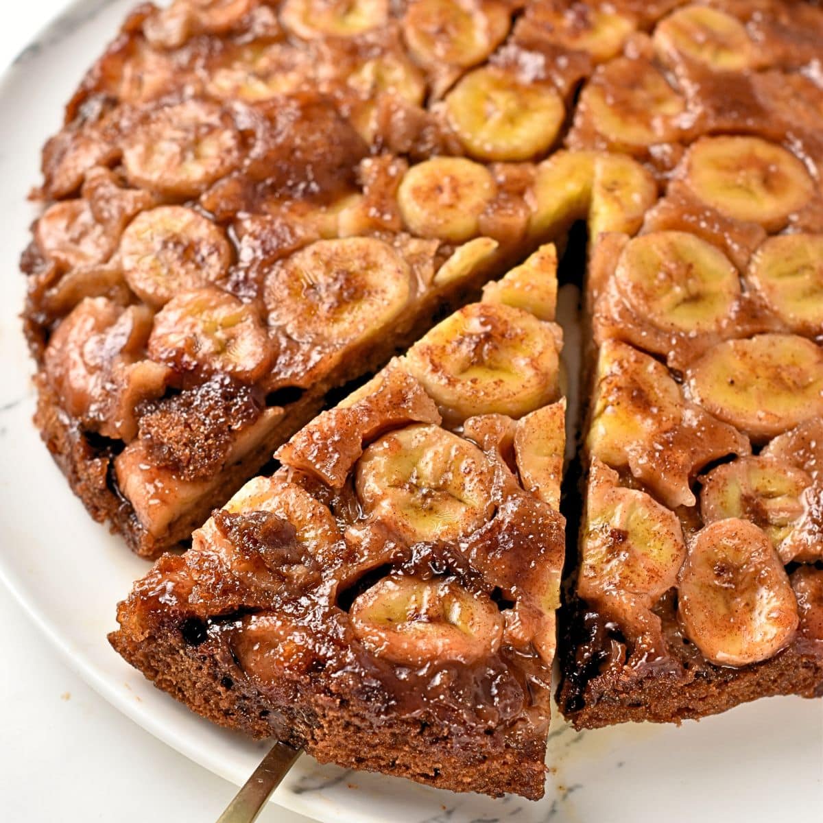 Banana Upside Down Cake