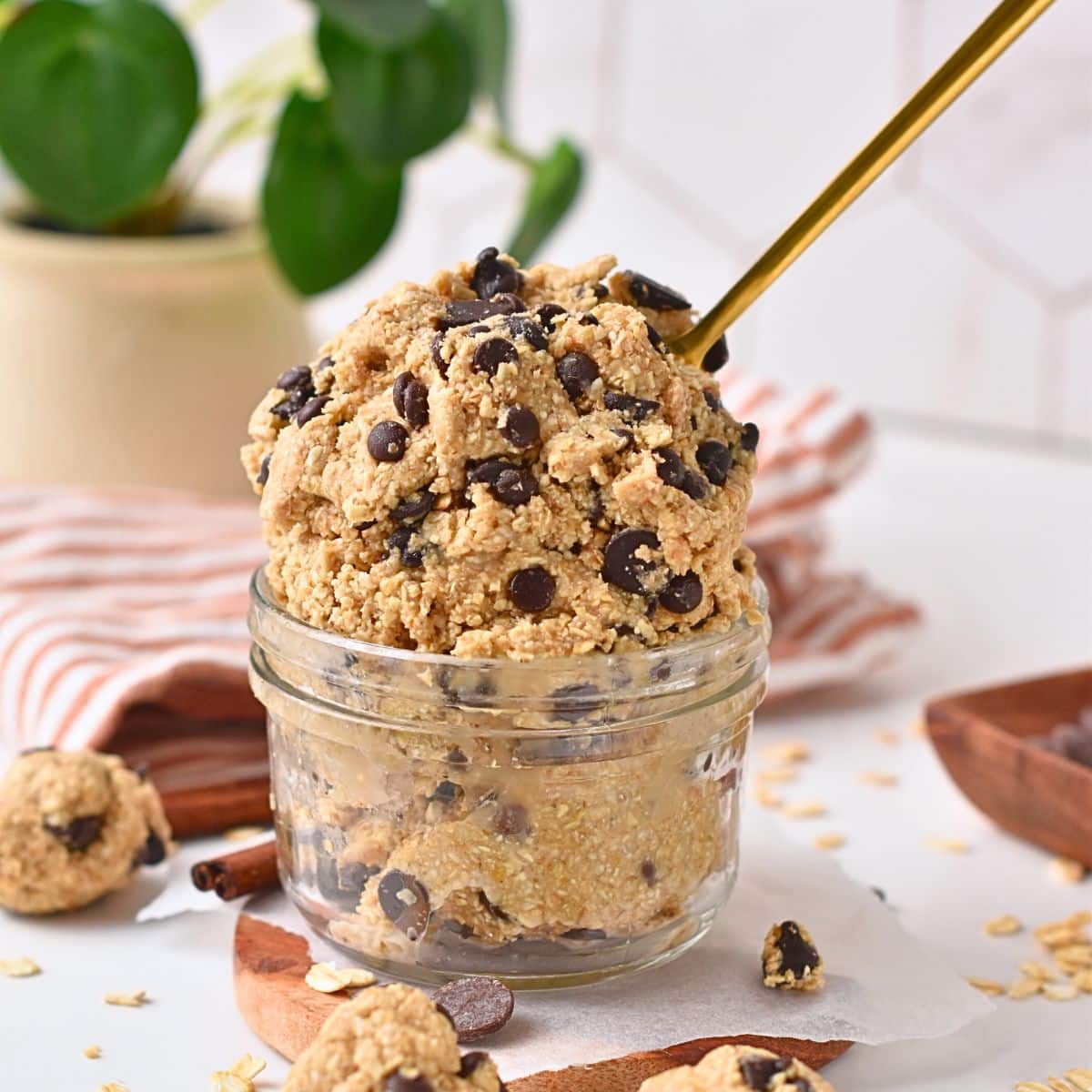 Healthy Edible Cookie Dough
