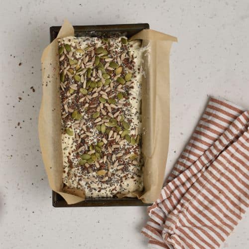Yogurt Bread ready to bake.