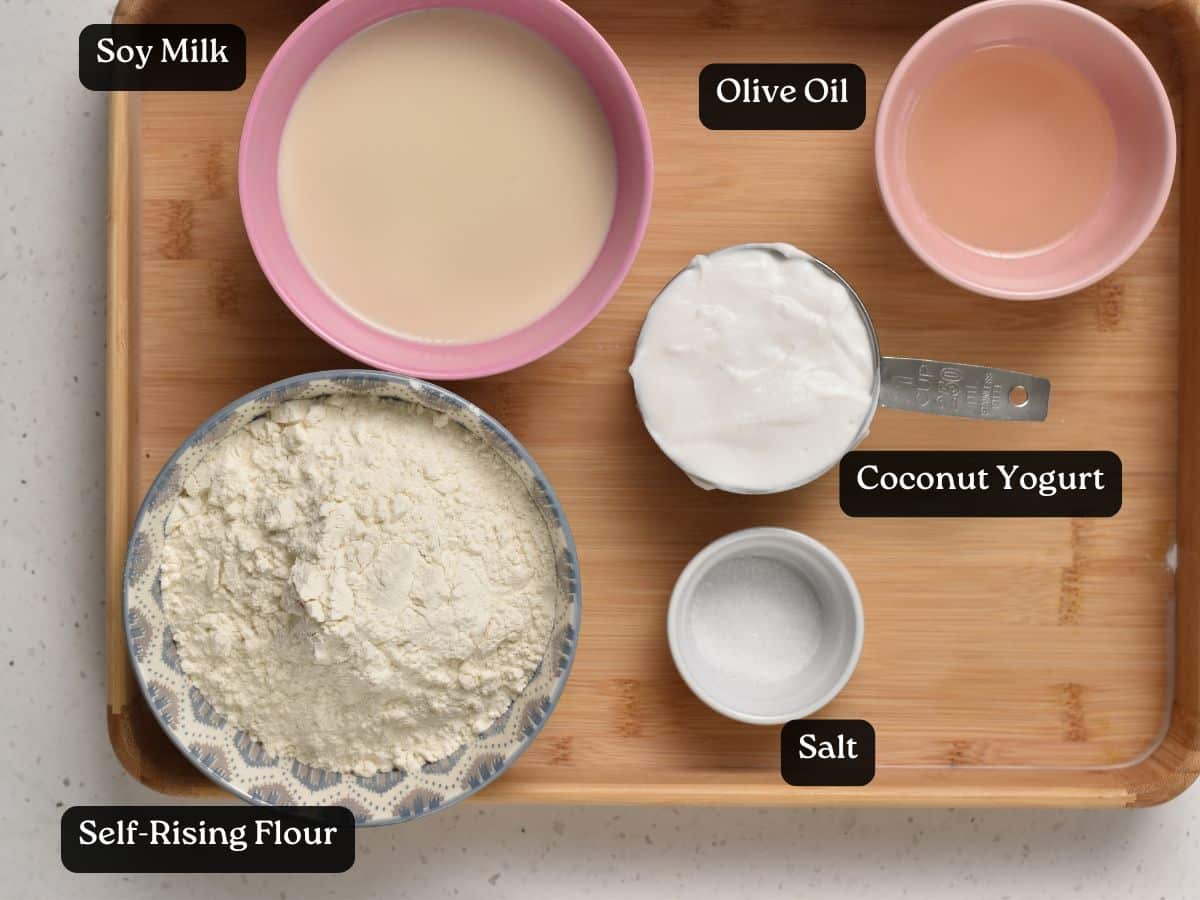 Ingredients for Yogurt Bread