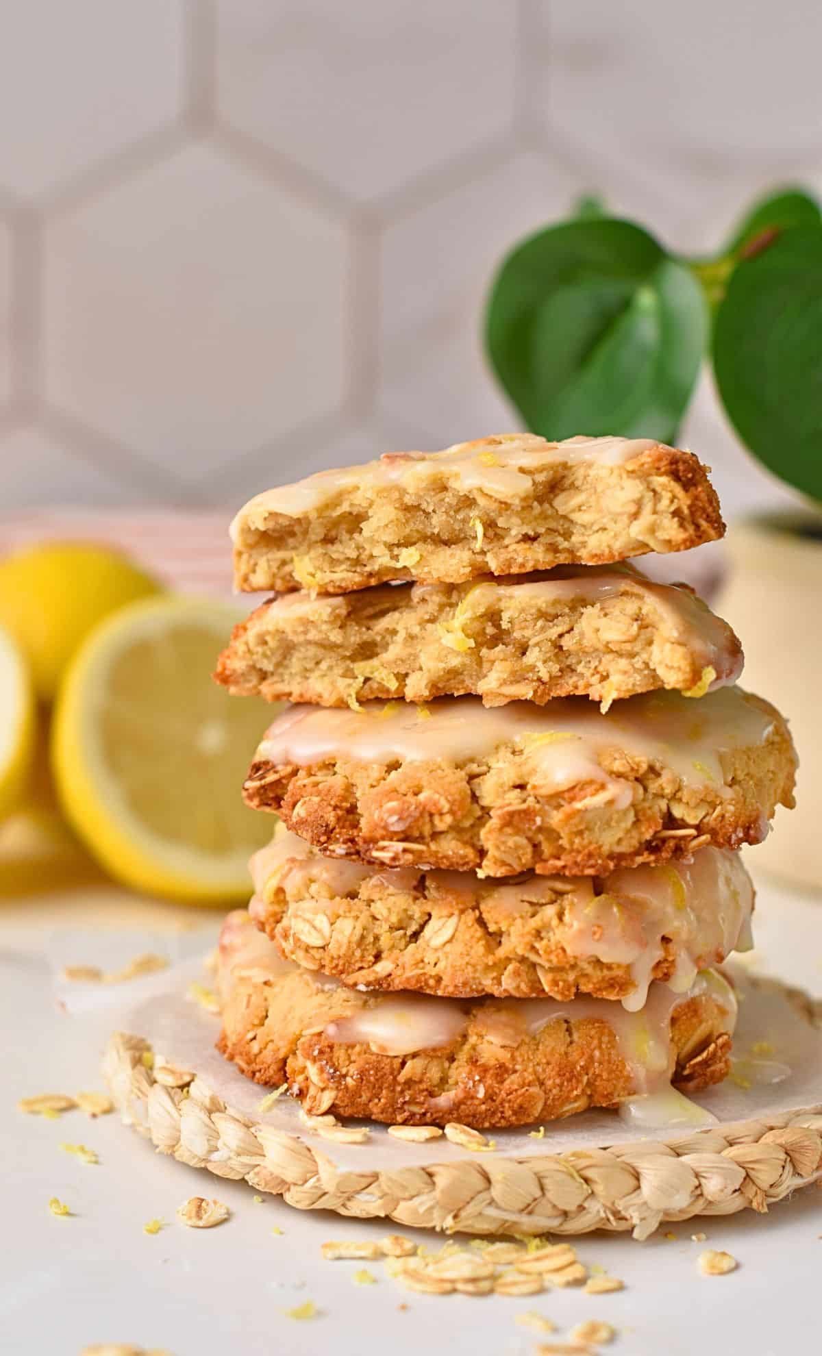 Lemon Oatmeal Cookies