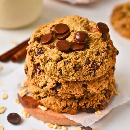 Oat Flour Cookies (Healthy, No Refined Sugar)