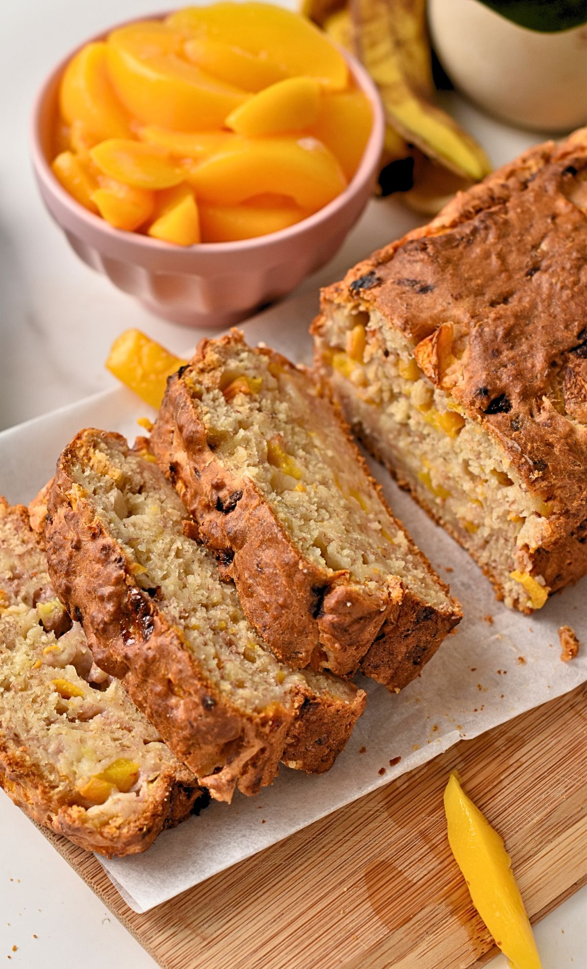 Peach Banana Bread