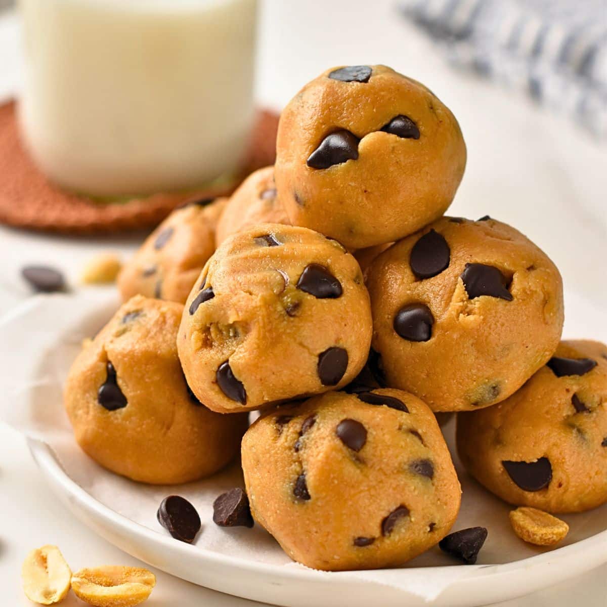 Peanut Butter Cookie Dough Bites