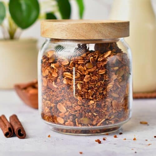 Quinoa Granola (8.5g Protein, 5g Fiber, Gluten-Free)