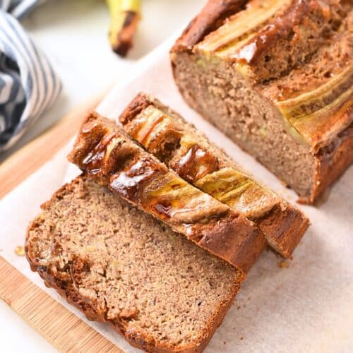 Buckwheat Banana Bread (No Gluten, No Eggs, No Dairy)
