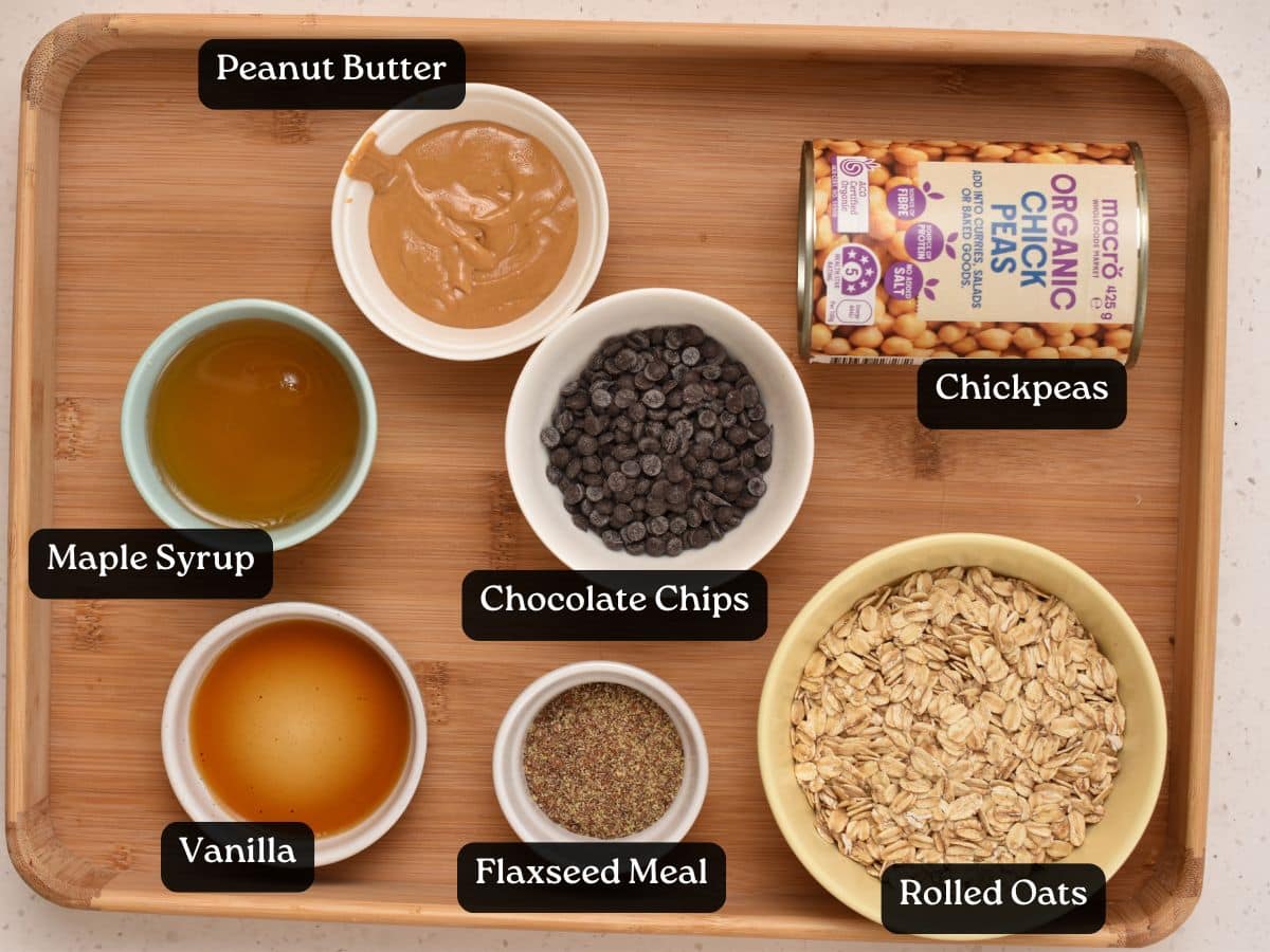 Ingredients for Chickpea Protein Bars