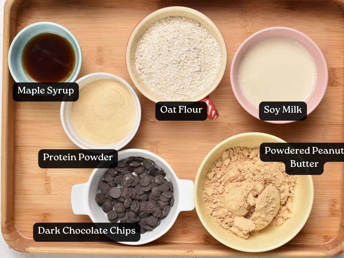 Ingredients for Peanut Butter Protein Balls