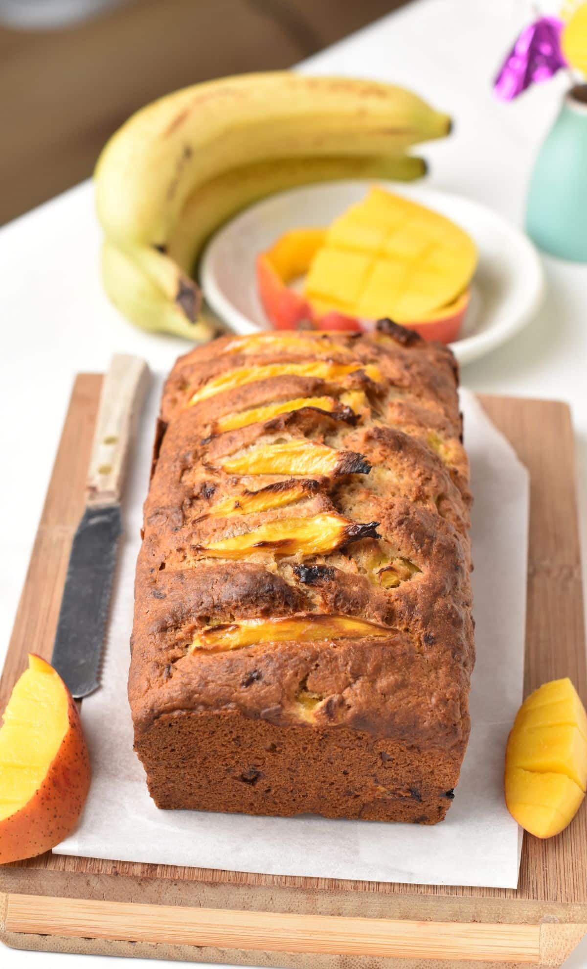 Mango Banana Bread