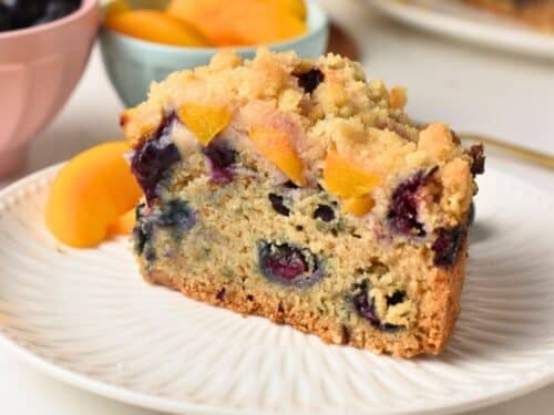 Peach Blueberry Cake