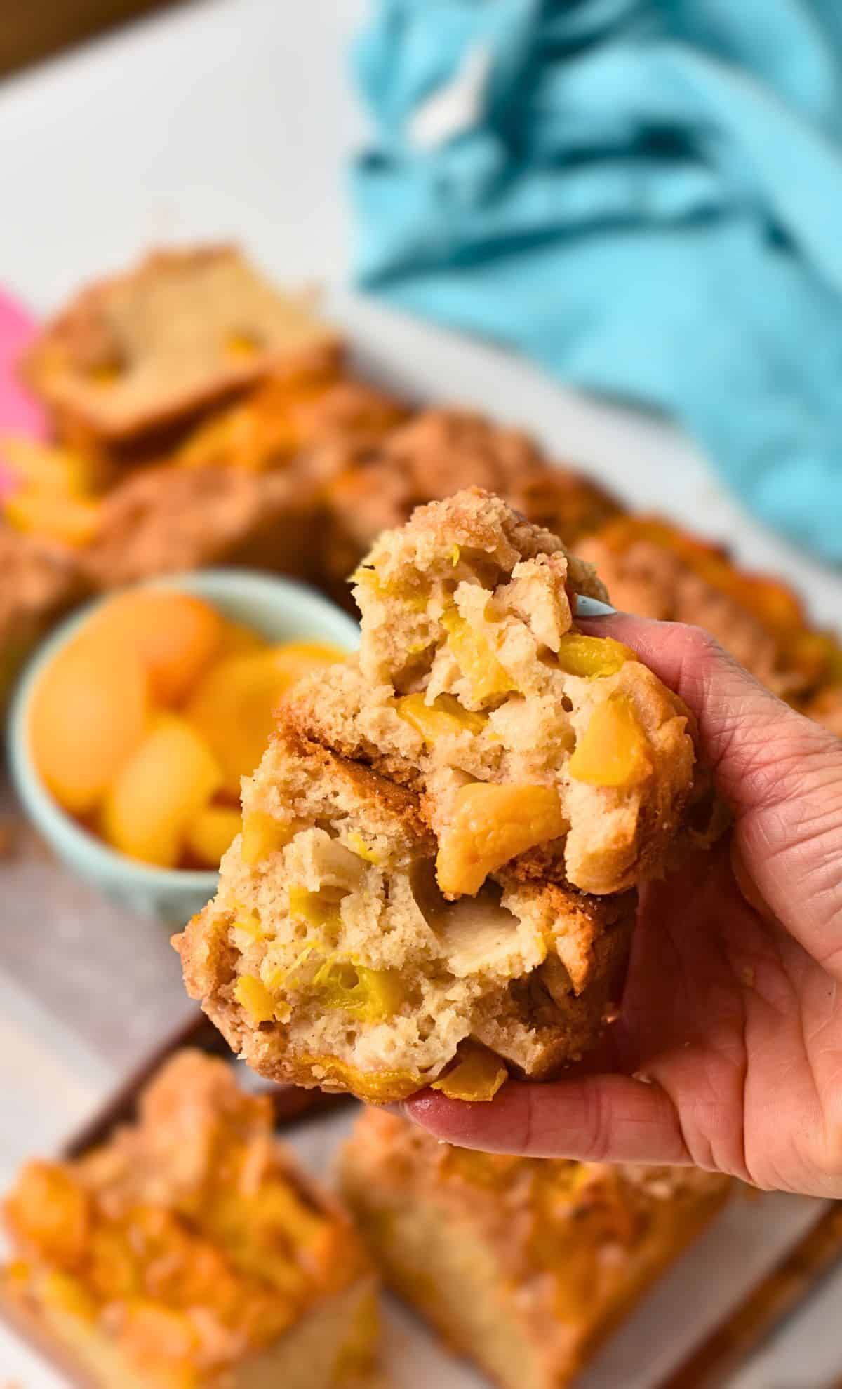 Peach Coffee Cake