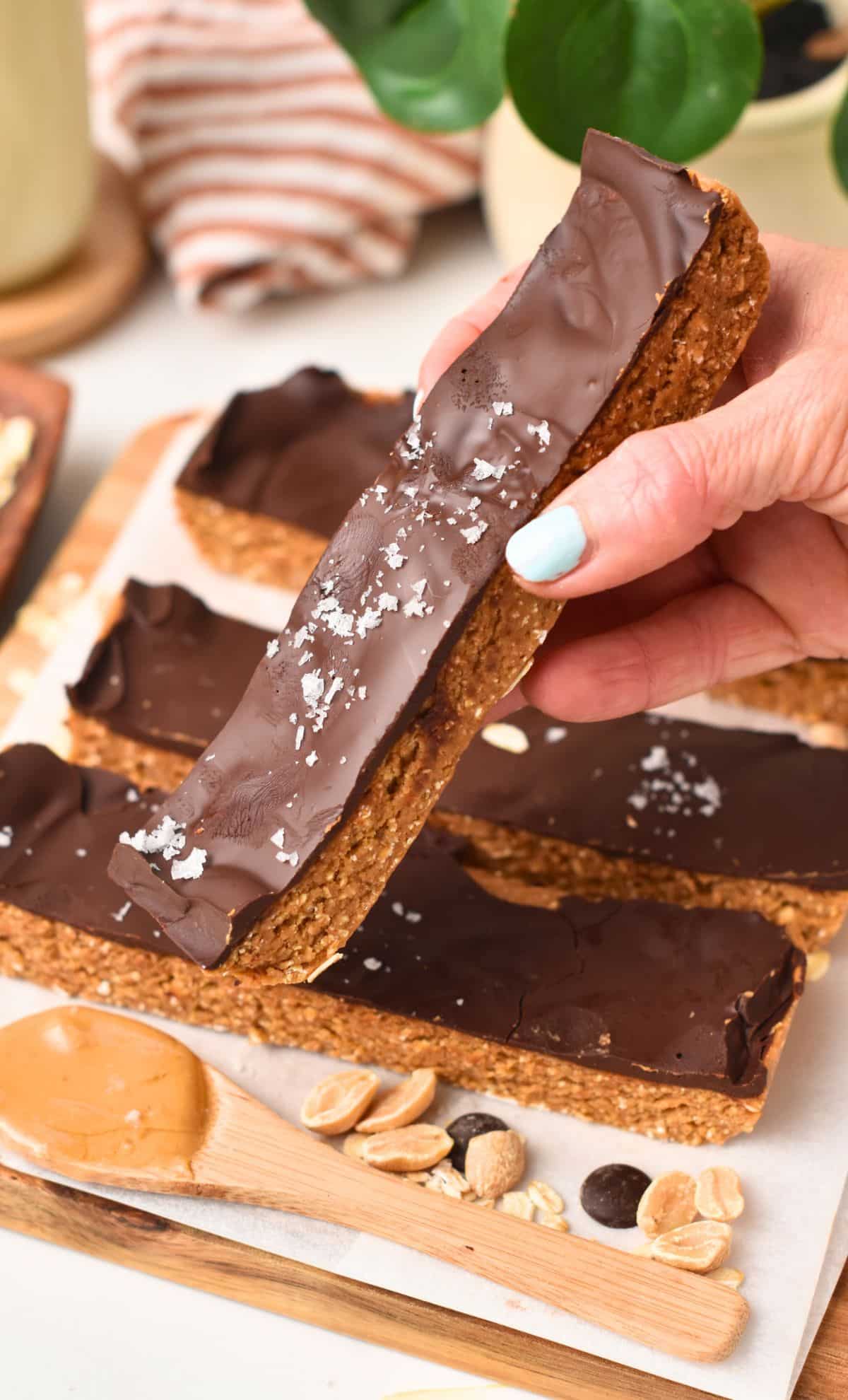 Peanut Butter Protein Bars
