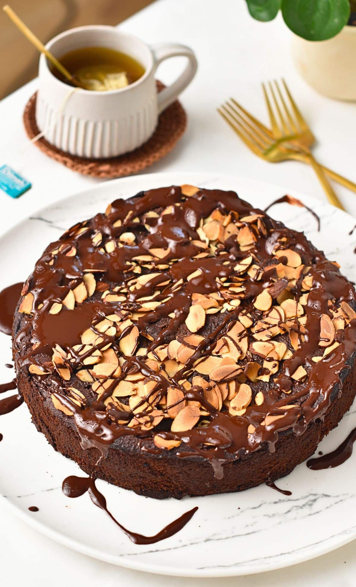 Almond Flour Chocolate Cake