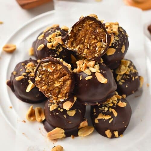 Snickers Balls (4g Protein, Healthy)