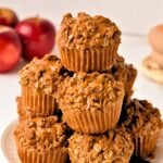 Applesauce Oatmeal Muffins