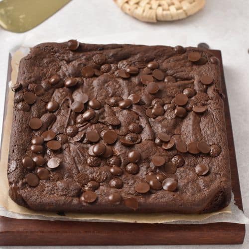 Condensed Milk Brownies cooling down