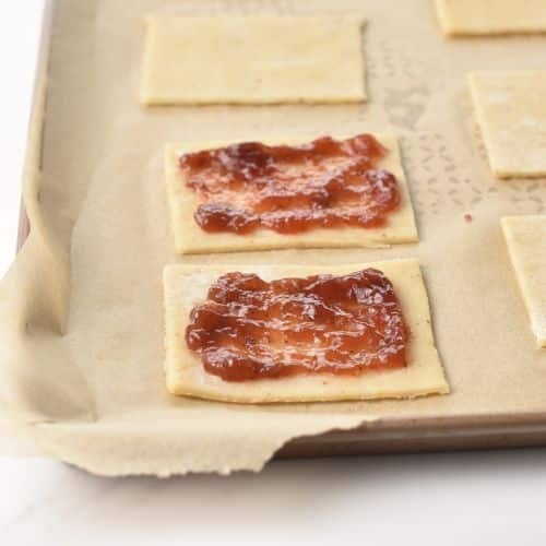 Filling the Healthy Pop Tarts