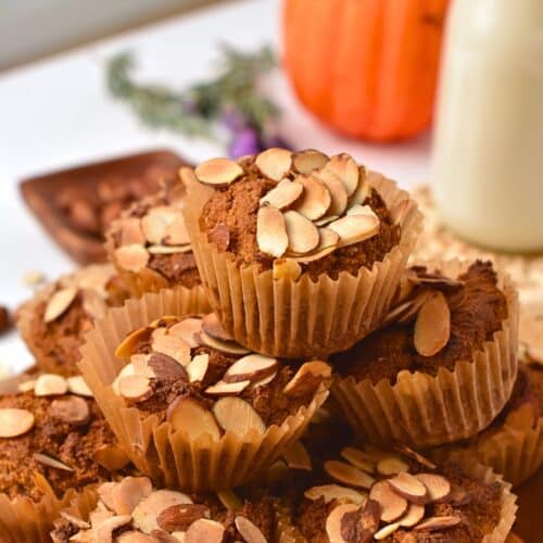 Almond Flour Pumpkin Muffins