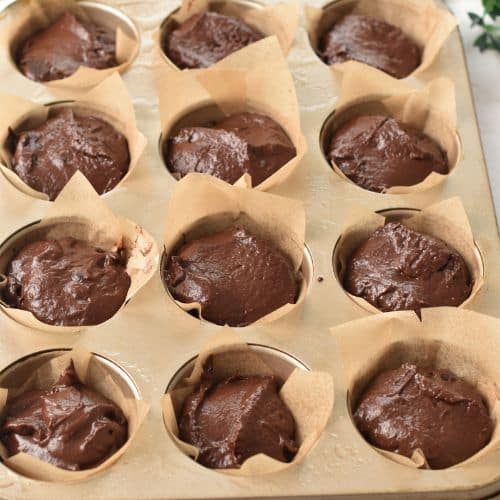 Chocolate Pumpkin Muffins