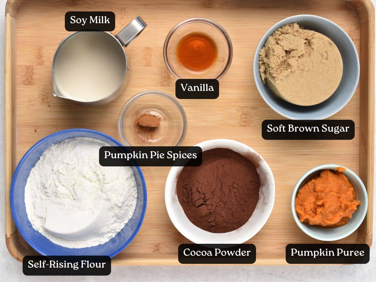 Chocolate Pumpkin Muffins