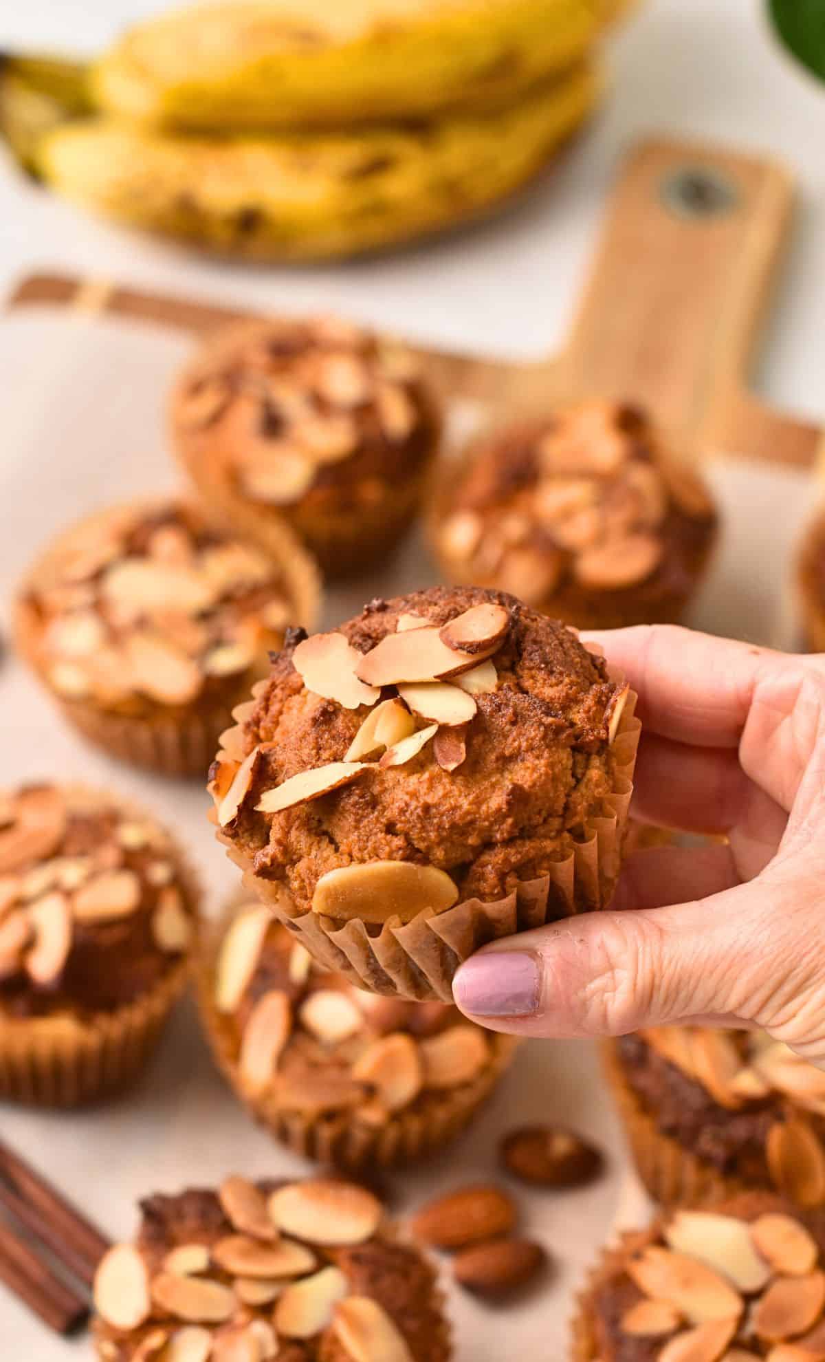 Almond Flour Banana Muffins