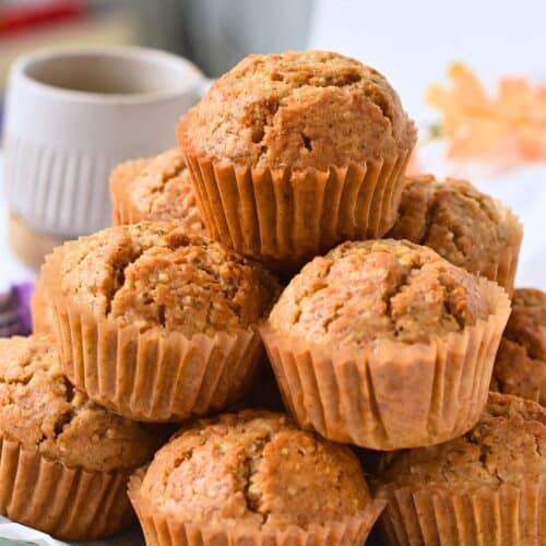 Healthy Carrot Muffins