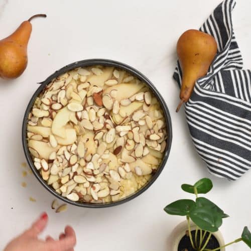 Pear Almond Cake
