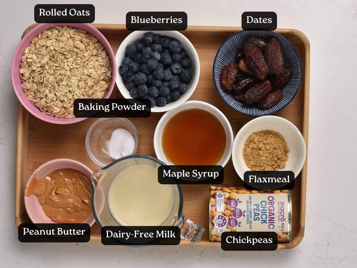 Chickpea Blended Oat Bars