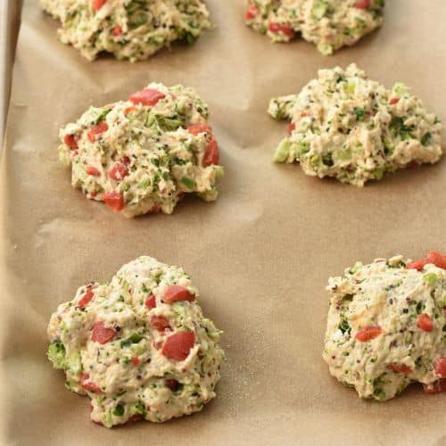 Quinoa Broccoli Biscuits